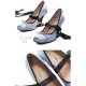 Iris Corolla Demi Ballet Stye Wedge Shoes(Reservation/5 Colours/Full Payment Without Shipping)